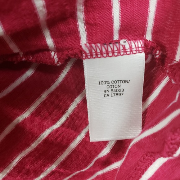 2/$20 Banana Republic | 3/4 Sleeve Striped Top - Picture 6 of 6